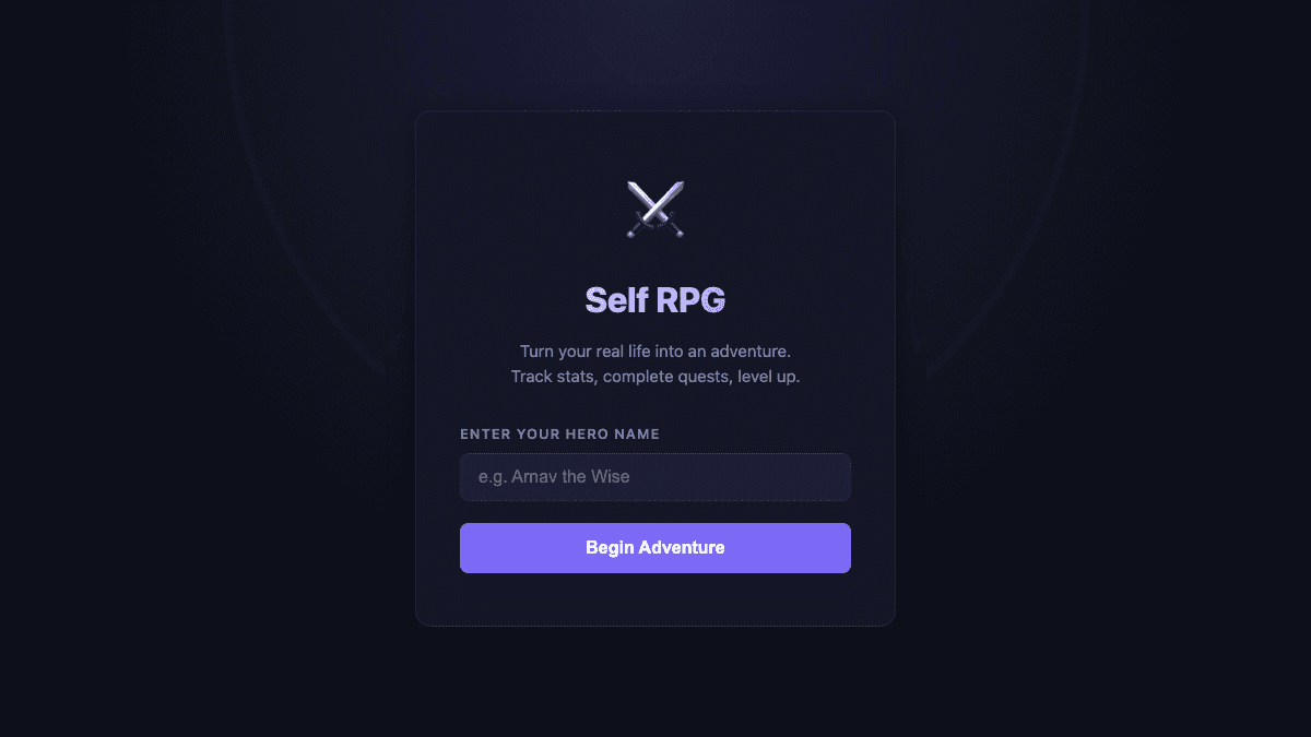 SelfRPG
